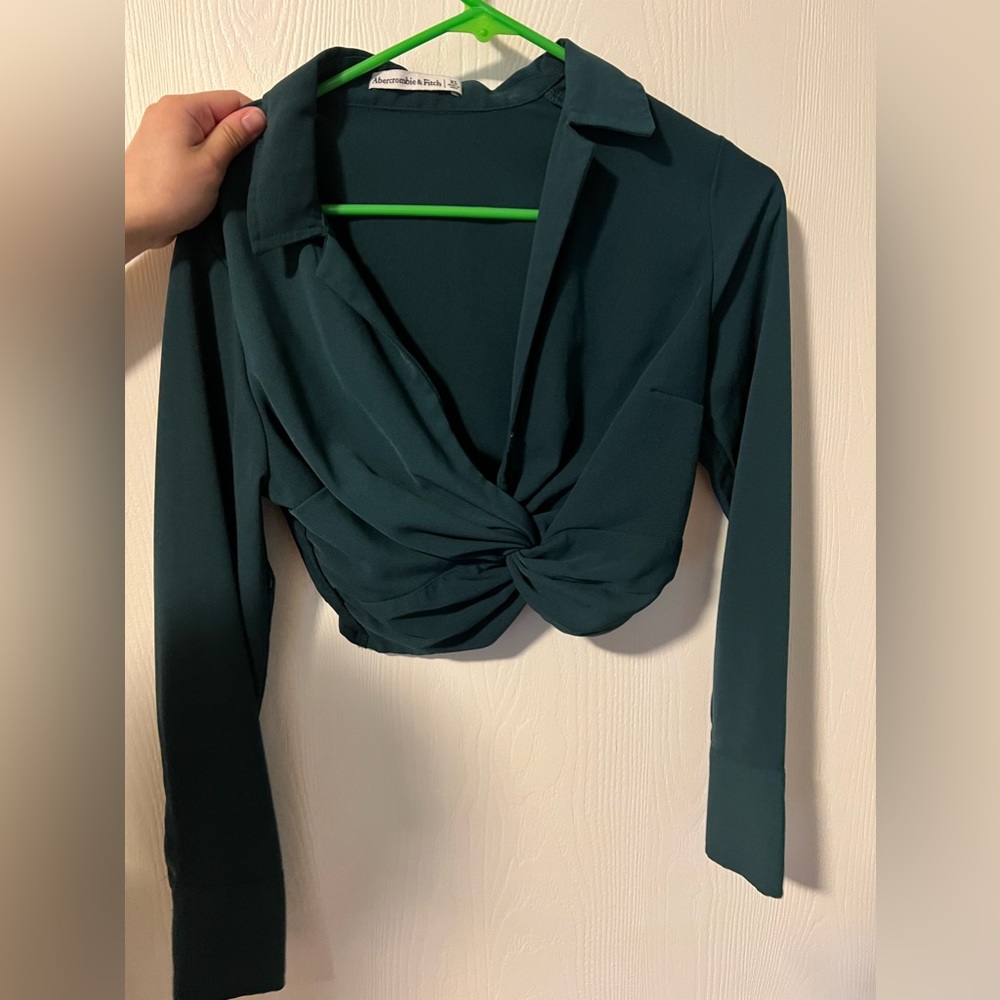 Cute green blouse